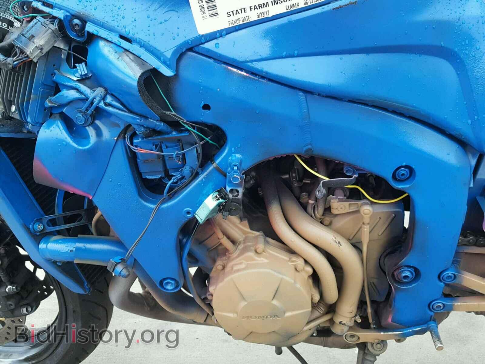 2010 HONDA CBR CYCLE - VIN: JH2PC404XAK300075 - Фото 7