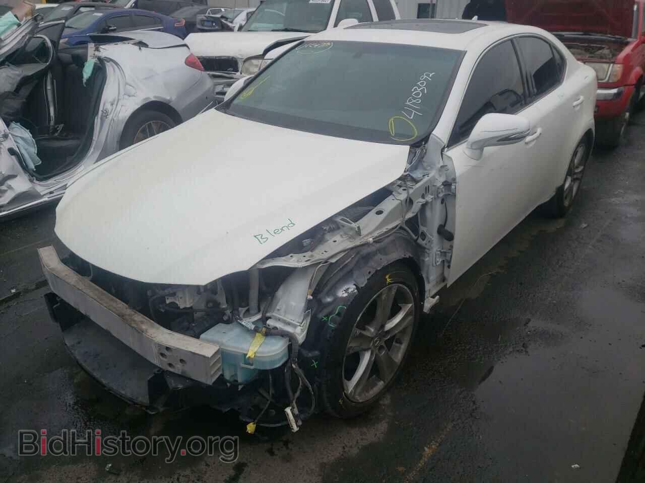 2012 LEXUS IS - VIN: JTHBF5C22C5184350 - Фото 2