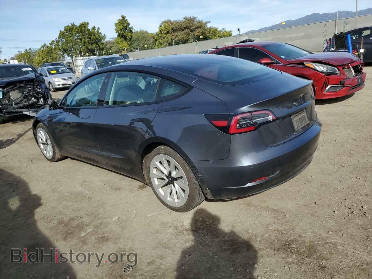 2022 TESLA MODEL 3 - VIN: 5YJ3E1EA8NF142725 - Фото 2