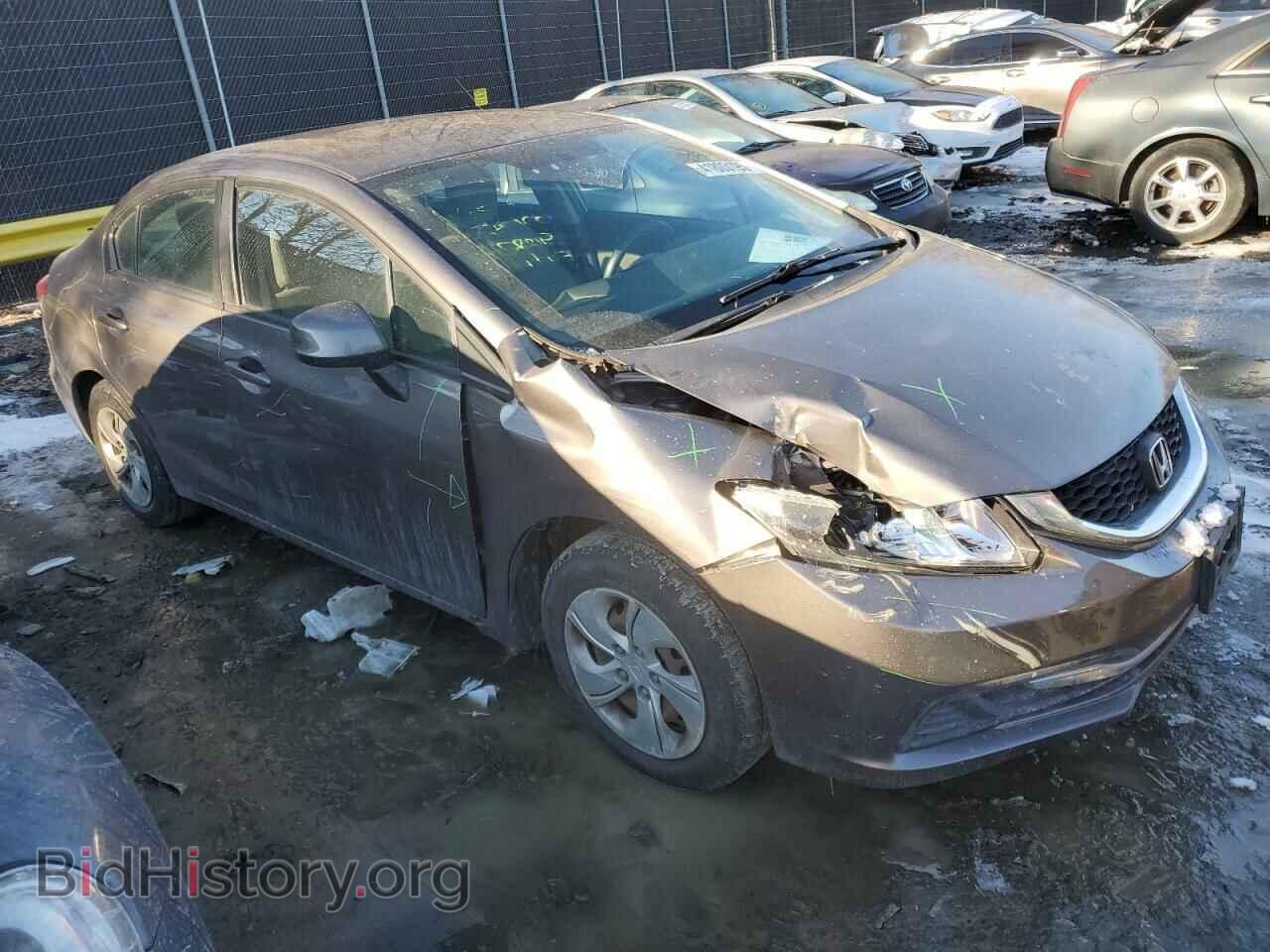 2013 HONDA CIVIC - VIN: 19XFB2F57DE269533 - Фото 4