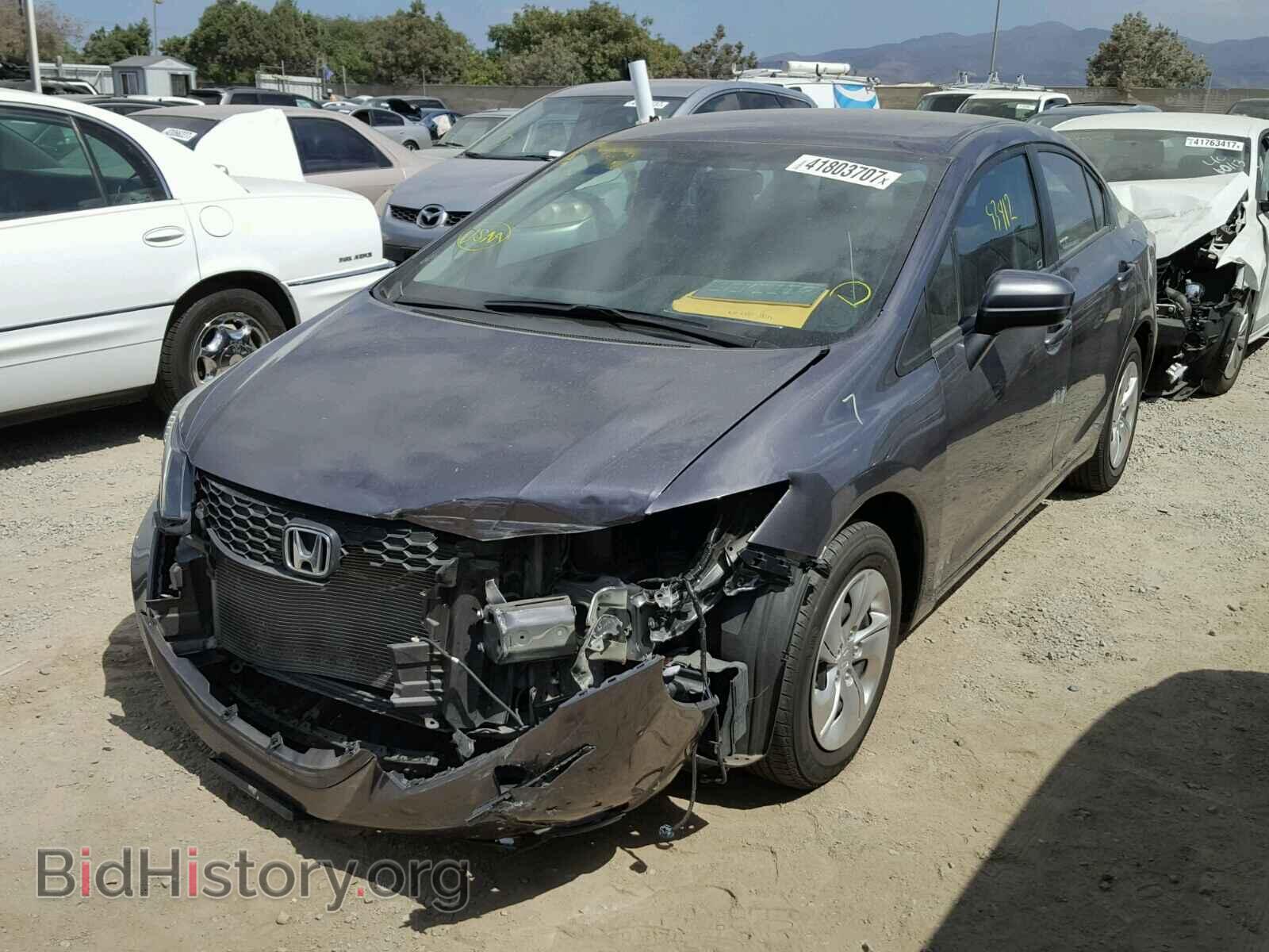 2014 HONDA CIVIC - VIN: 19XFB2F59EE239225 - Фото 2