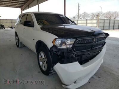 2012 Dodge DURANGO Durango R/, белый — VIN 1C4SDHCT5CC330544, Copart