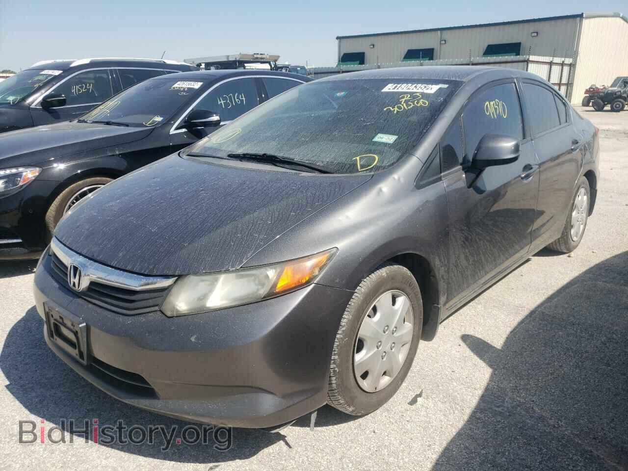 2012 HONDA CIVIC - VIN: 19XFB2F58CE301260 - Фото 2