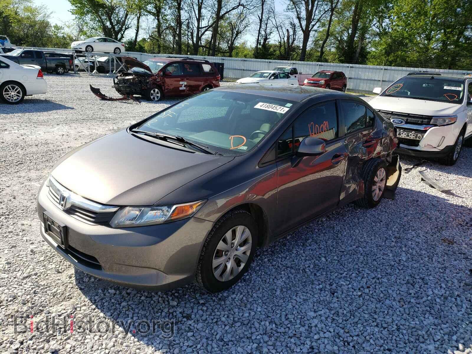 2012 HONDA CIVIC - VIN: 19XFB2F51CE015184 - Photo 2