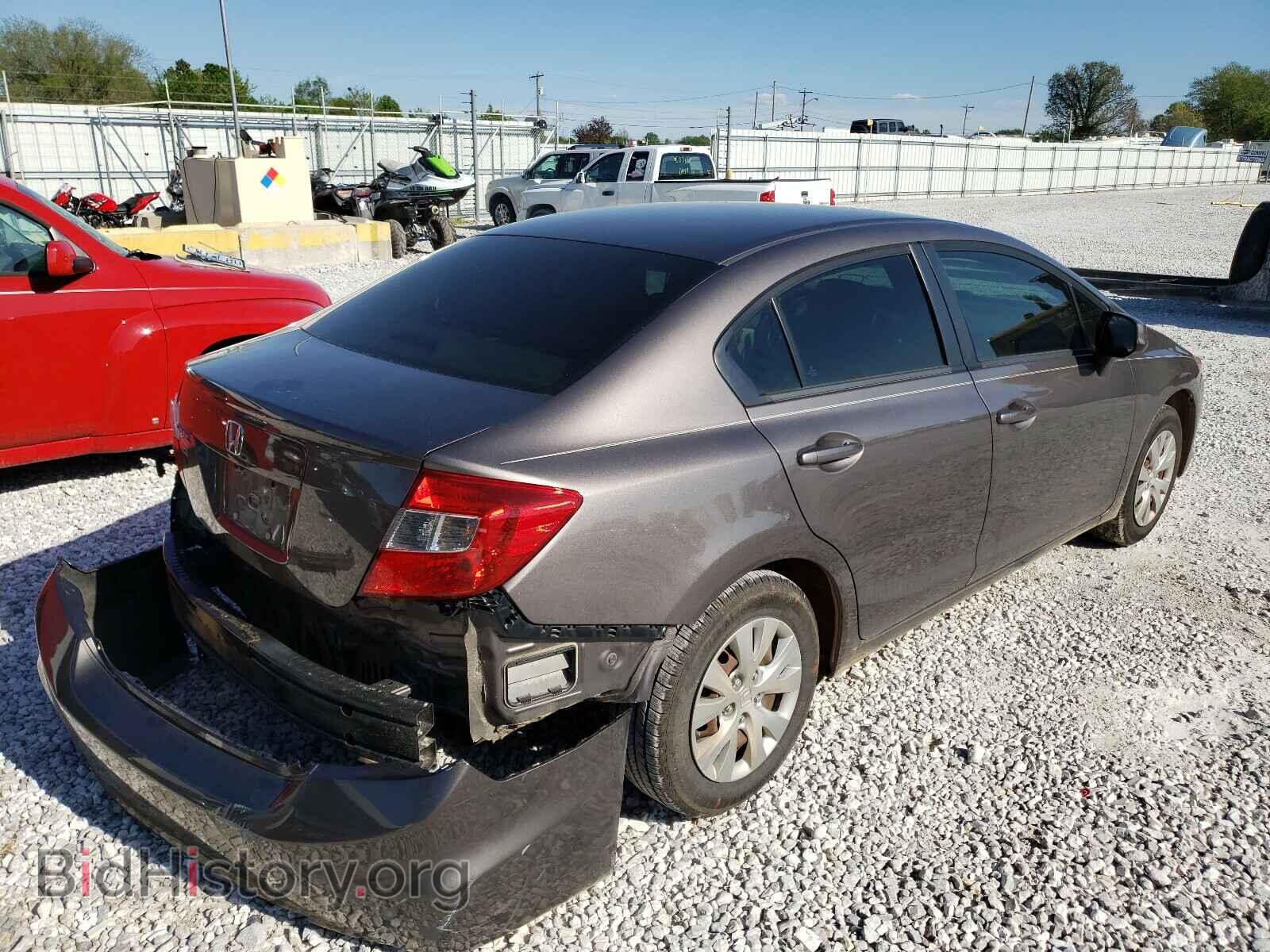 2012 HONDA CIVIC - VIN: 19XFB2F51CE015184 - Photo 4