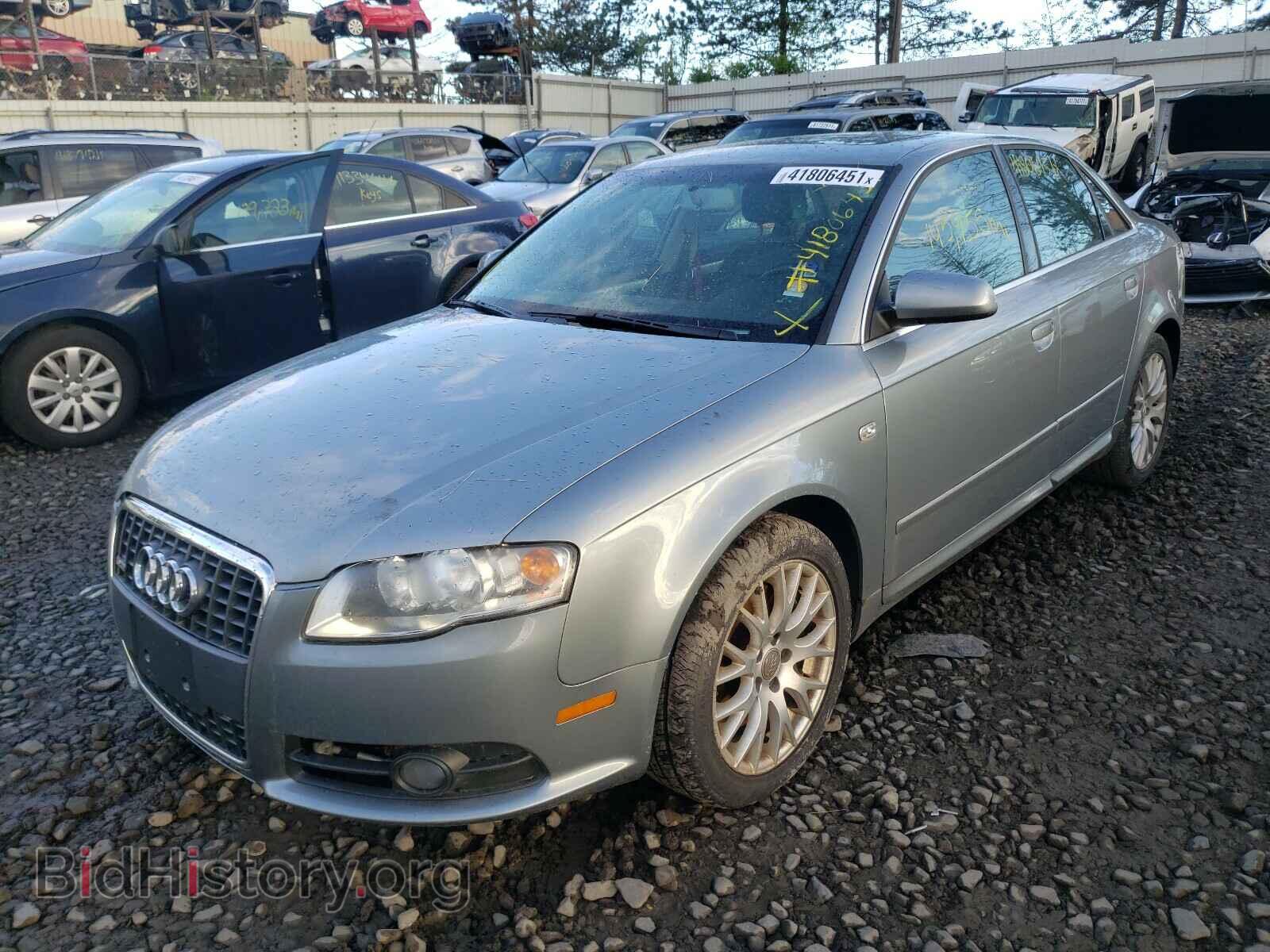 2008 AUDI A4 - VIN: WAUDF78E58A143618 - Фото 2