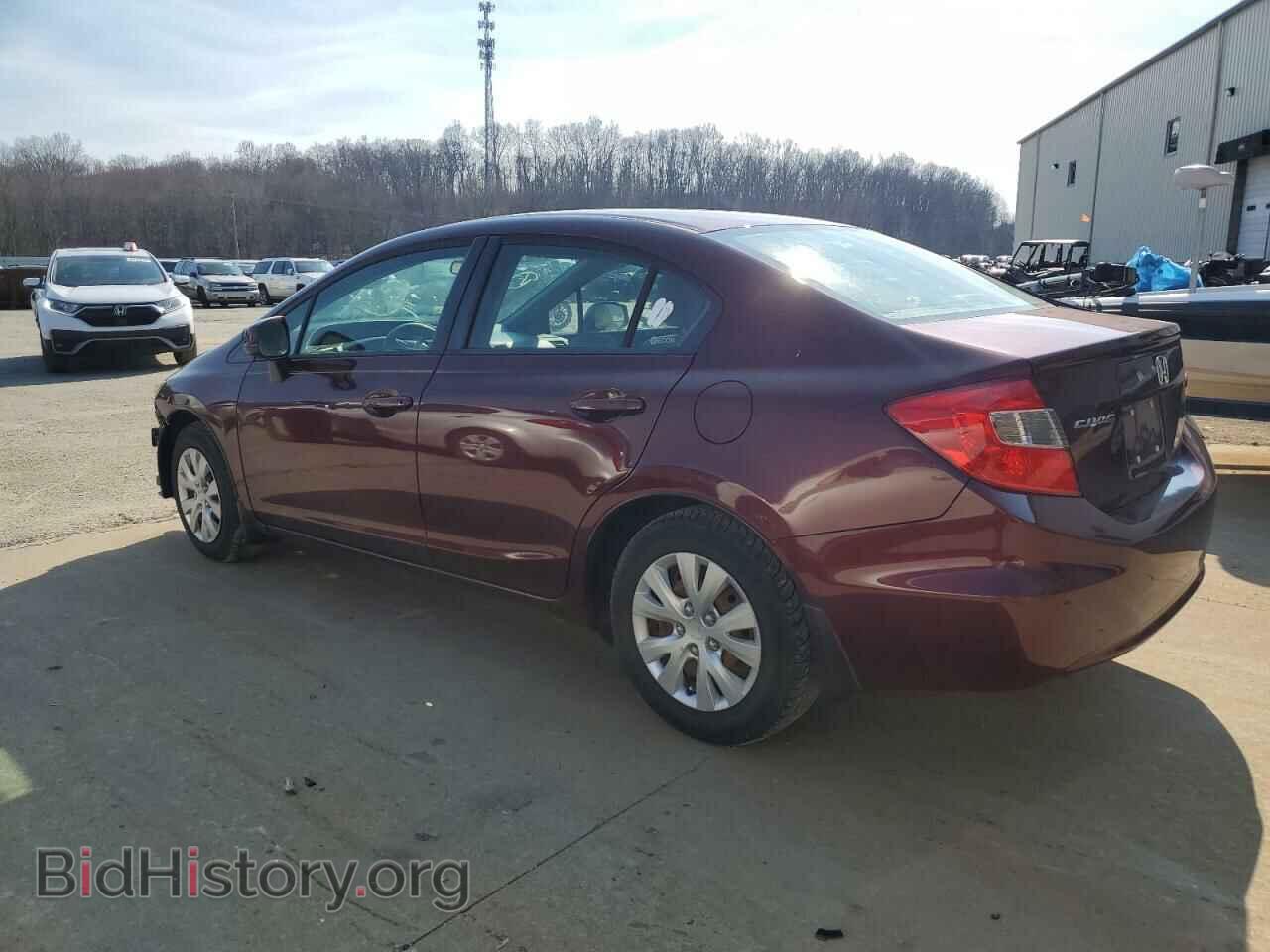 2012 HONDA CIVIC - VIN: 19XFB2F5XCE041962 - Photo 2