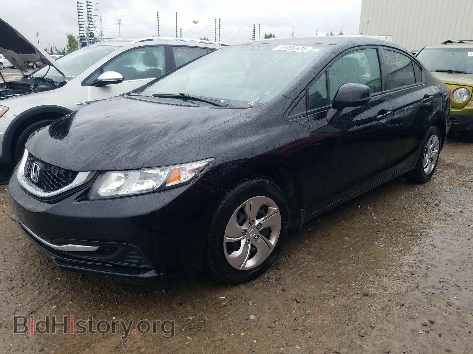 2013 HONDA CIVIC - VIN: 2HGFB2F40DH109989 - Фото 2