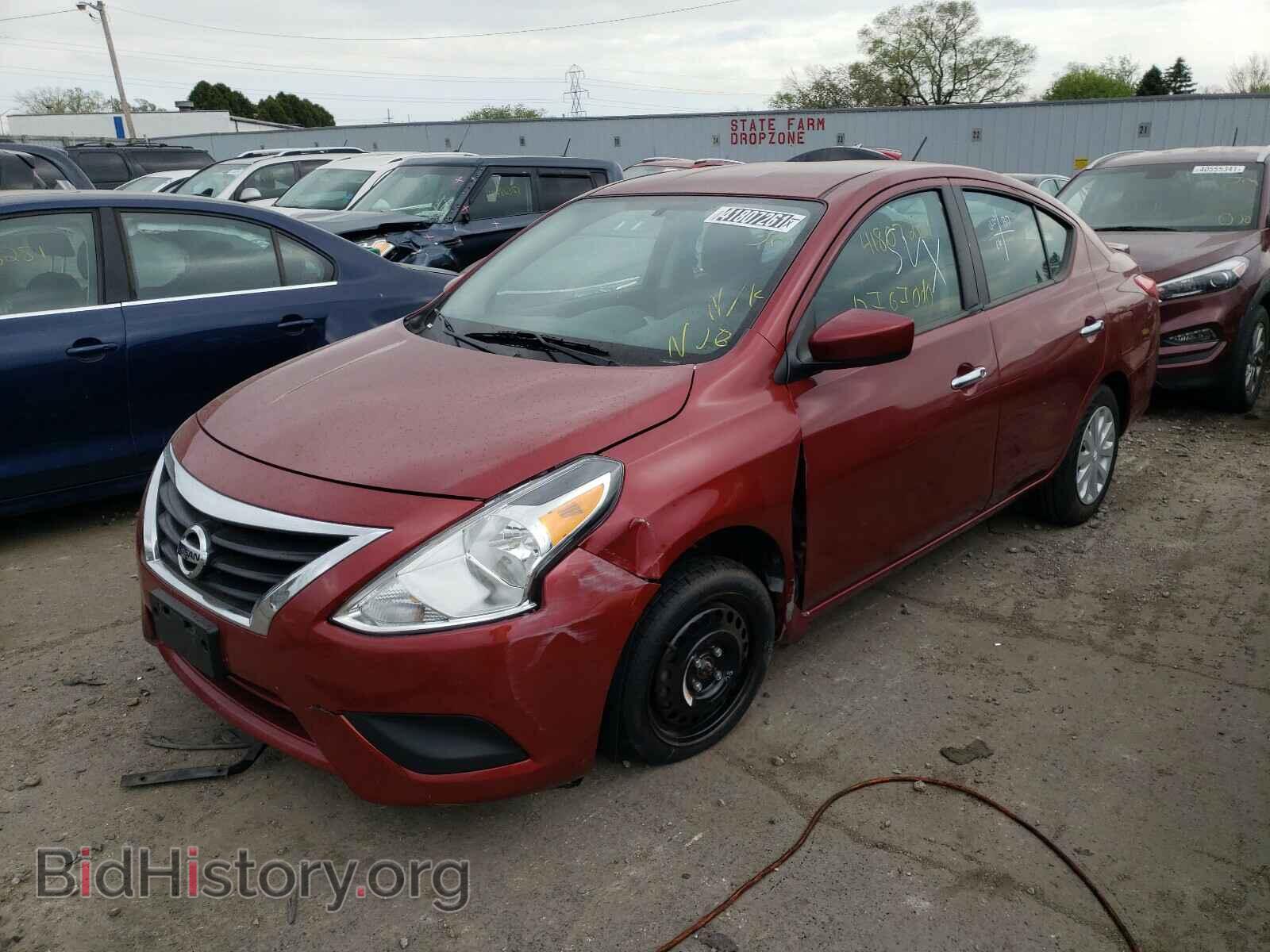2019 NISSAN VERSA - VIN: 3N1CN7AP9KL855288 - Фото 2