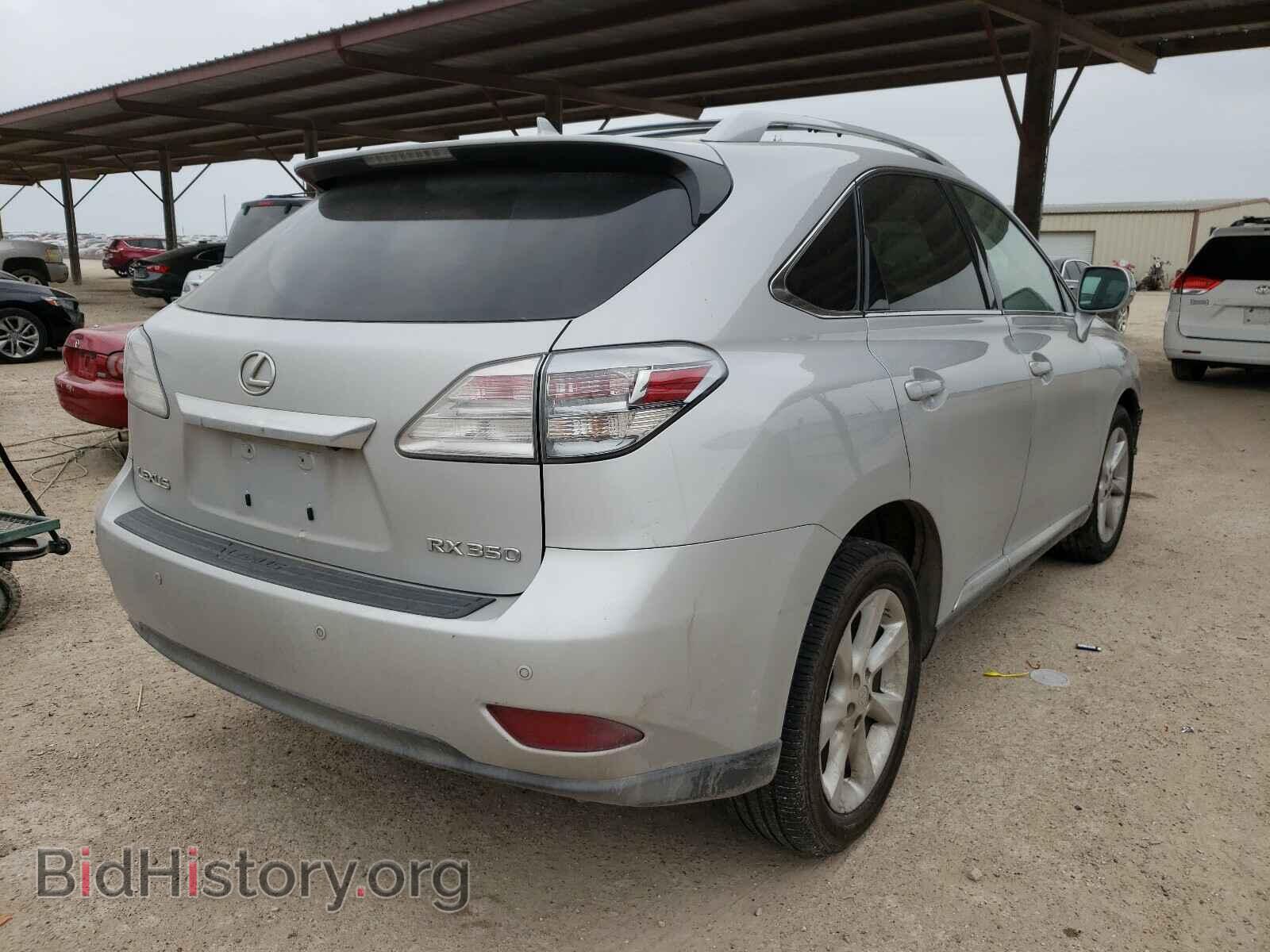 2010 LEXUS RX350 - VIN: 2T2ZK1BA2AC034604 - Фото 4
