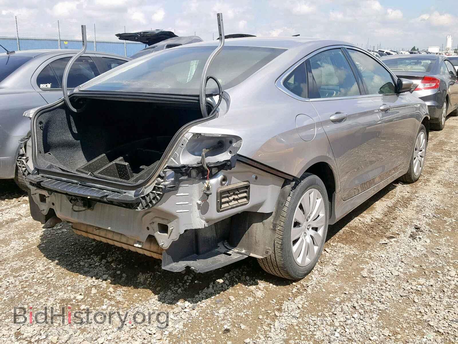2015 CHRYSLER 200 - VIN: 1C3CCCFB7FN622089 - Фото 4