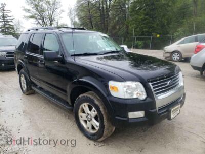 2010 Ford EXPLORER Explorer X, черный — VIN 1FMEU7DE7AUA98278, Copart