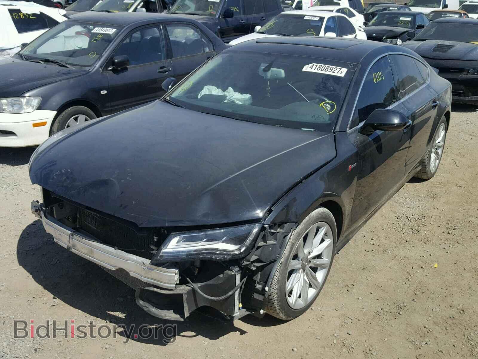 2012 AUDI A7 - VIN: WAUSGAFC9CN004080 - Фото 2