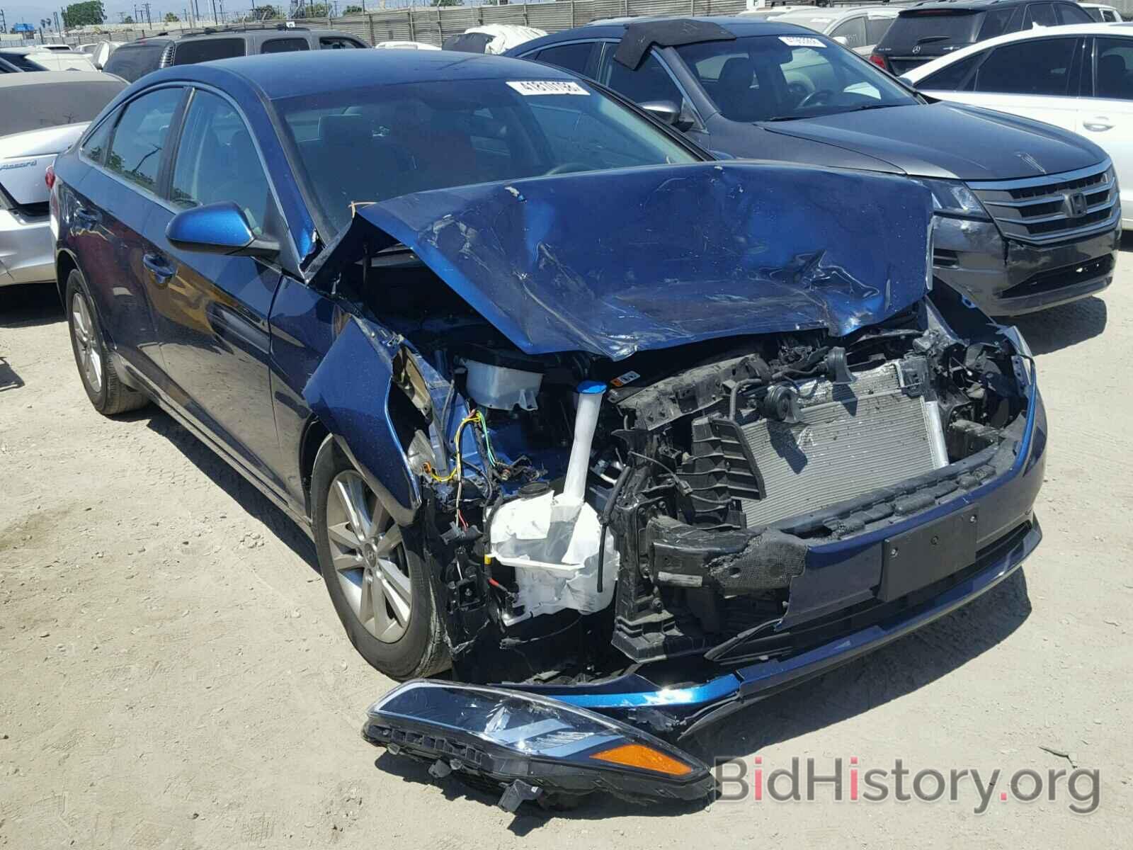 Photo 5NPE24AFXHH463692 - HYUNDAI SONATA 2017