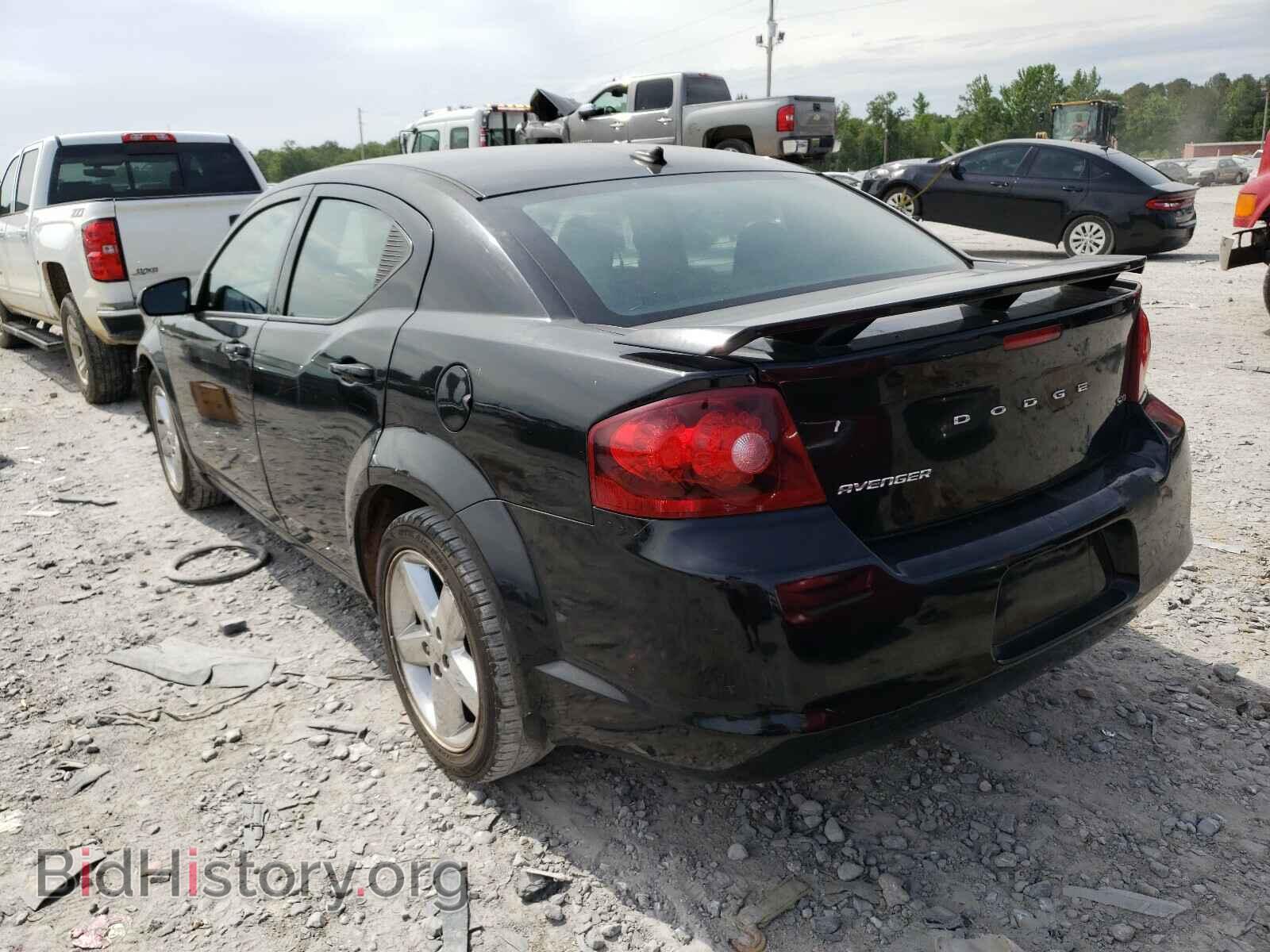 2013 DODGE AVENGER - VIN: 1C3CDZCB4DN615778 - Фото 3