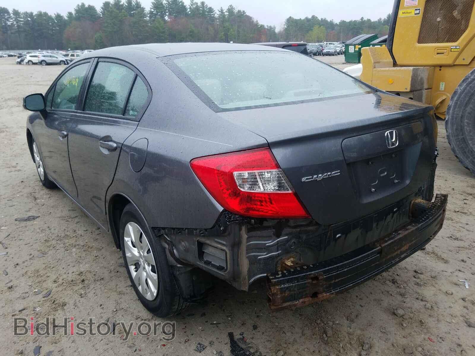 2012 HONDA CIVIC - VIN: 2HGFB2F51CH323008 - Фото 3