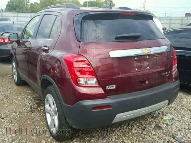 2016 CHEVROLET TRAX - VIN: 3GNCJRSB2GL250664 - Фото 3