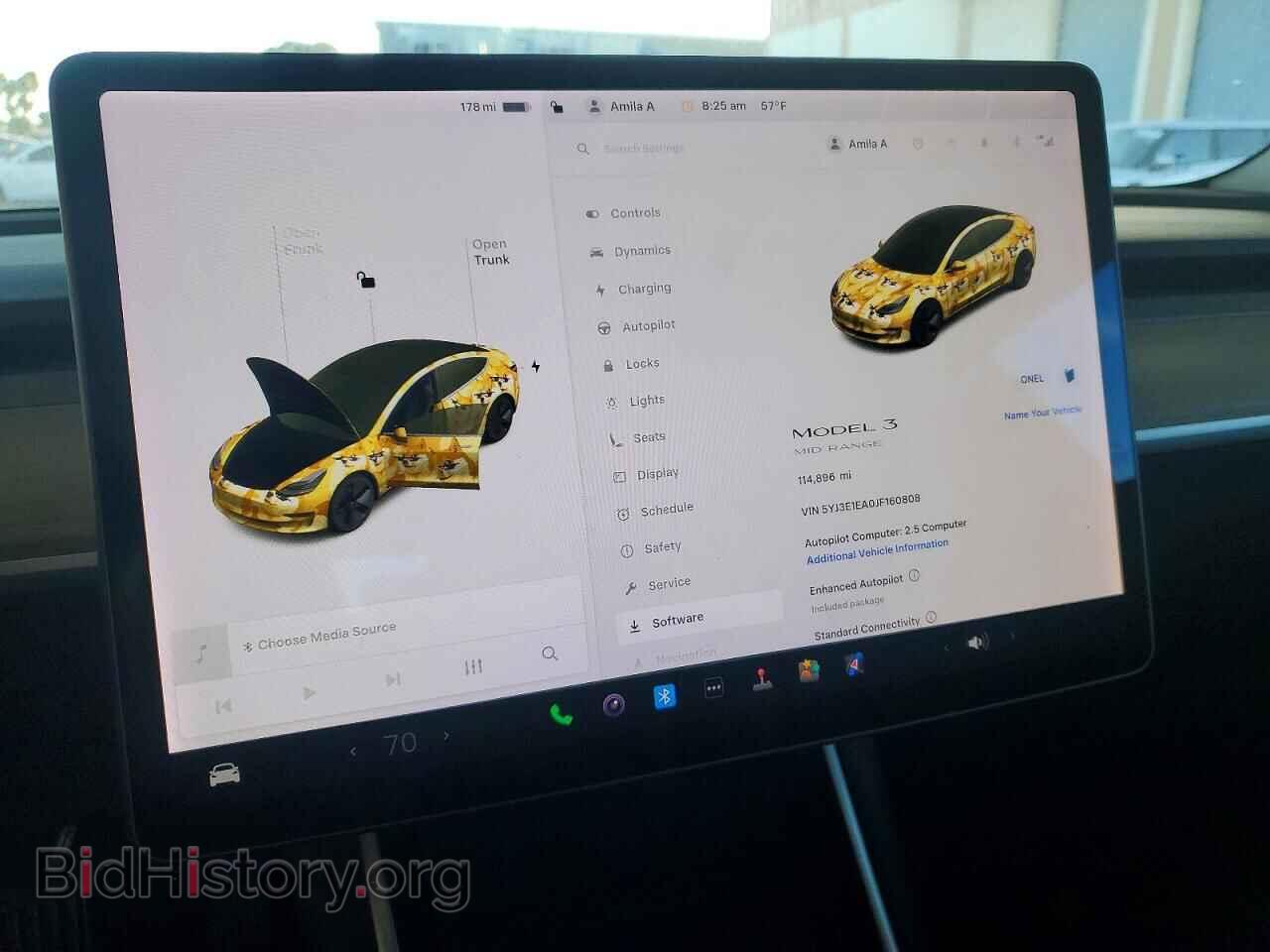 2018 TESLA MODEL 3 - VIN: 5YJ3E1EA0JF160808 - Photo 9