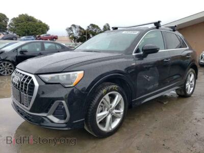 2021 Audi Q3 Premium S Line 45, черный — VIN WA1DECF35M1012838, Copart