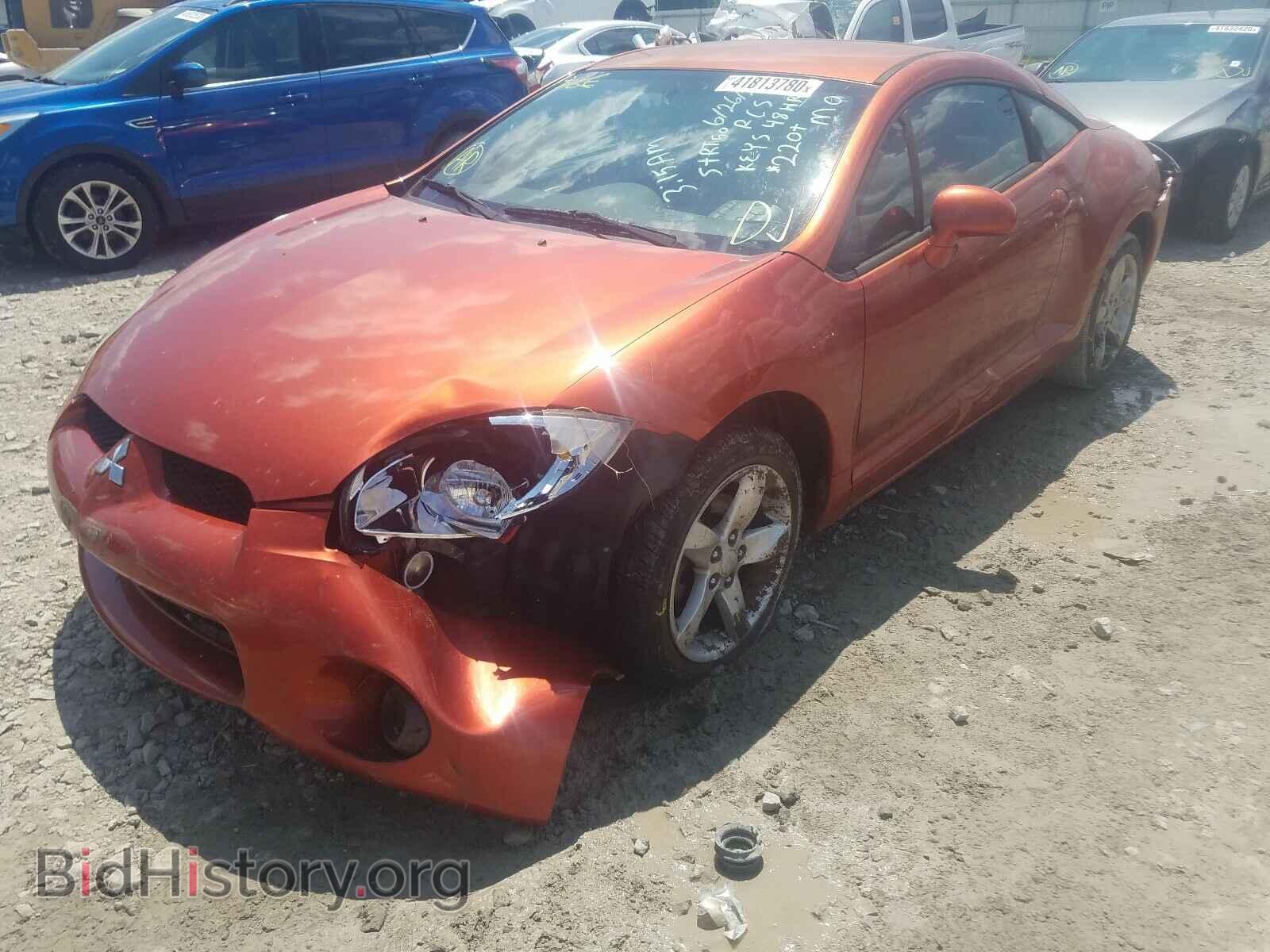 2008 MITSUBISHI ECLIPSE - VIN: 4A3AK24F68E025909 - Фото 2
