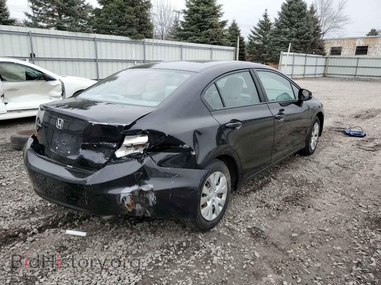 2012 HONDA CIVIC - VIN: 2HGFB2F54CH329322 - Фото 3