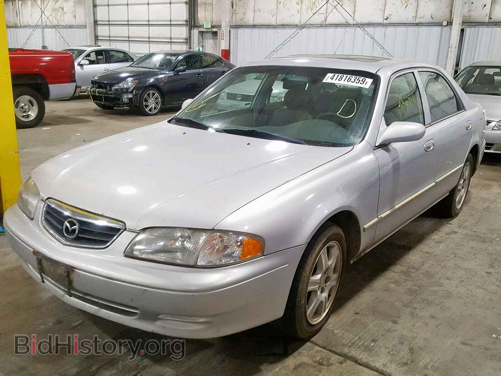 2000 MAZDA 626 - VIN: 1YVGF22F1Y5162089 - Фото 2