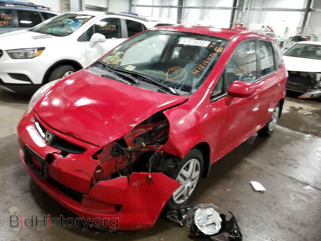 2008 HONDA FIT - VIN: JHMGD37448S001843 - Фото 2