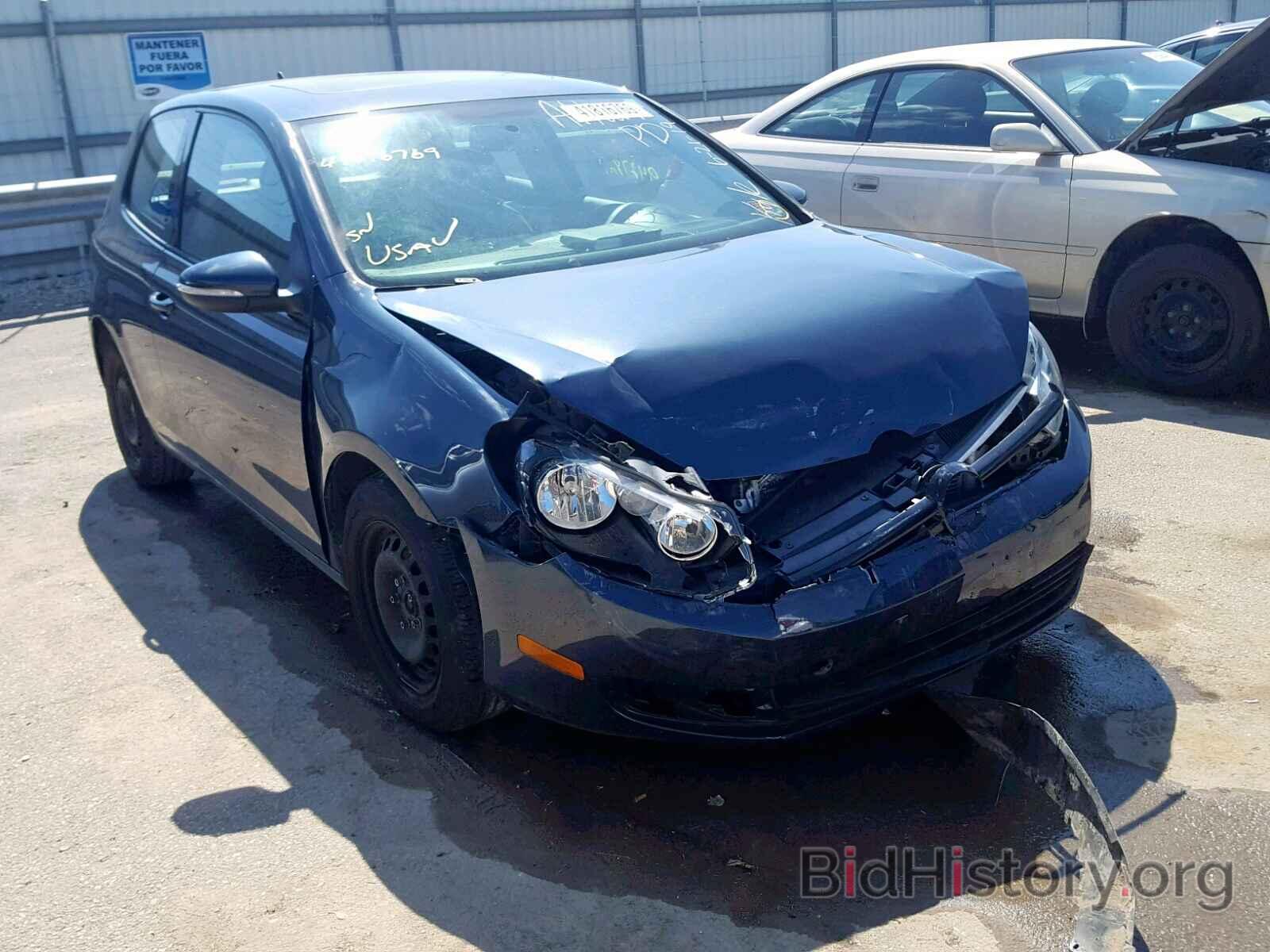 Photo WVWBB7AJ9CW243181 - VOLKSWAGEN GOLF 2012