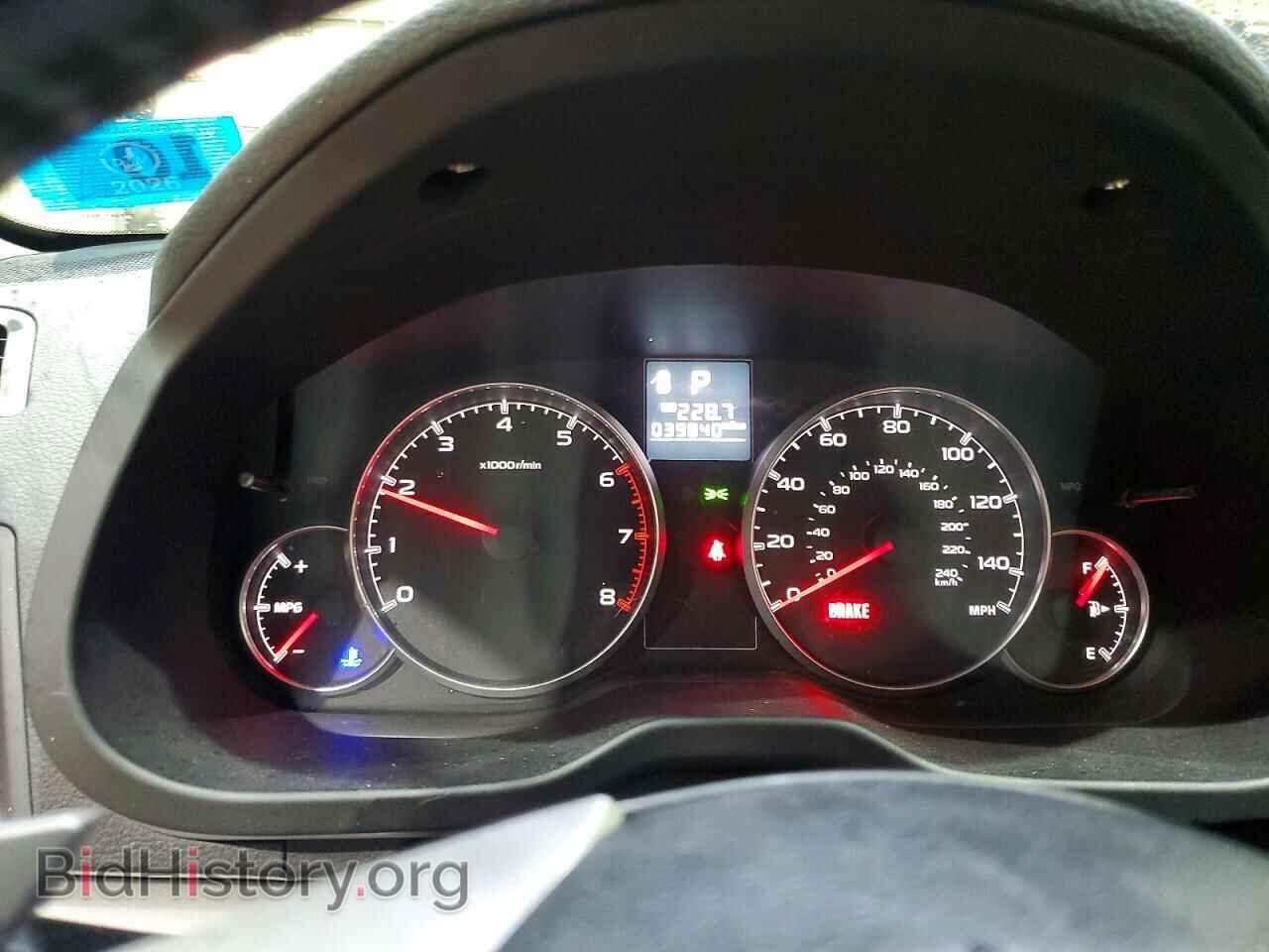 2014 SUBARU LEGACY - VIN: 4S3BMBD60E3012694 - Фото 9