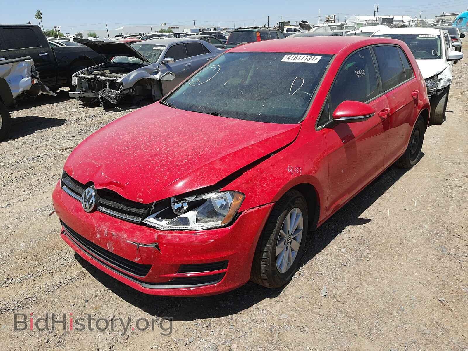 2017 VOLKSWAGEN GOLF - VIN: 3VW217AU7HM051274 - Фото 2