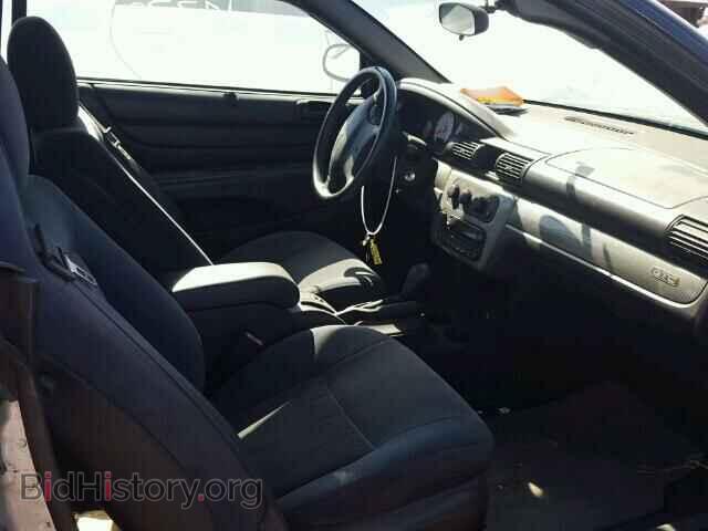 2005 CHRYSLER SEBRING - VIN: 1C3EL75R65N550122 - Фото 5