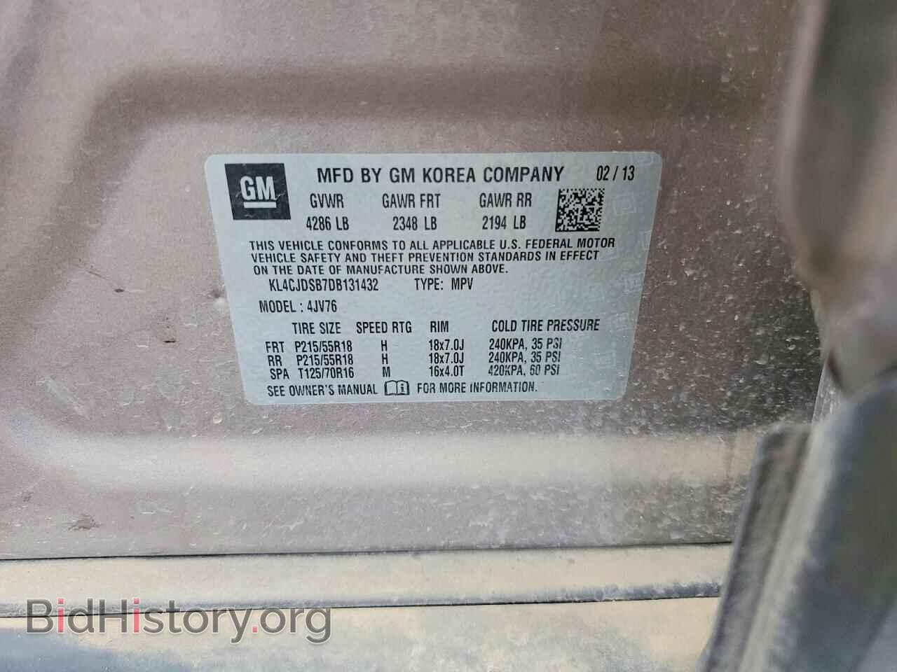 2013 BUICK ENCORE - VIN: KL4CJDSB7DB131432 - Photo 12