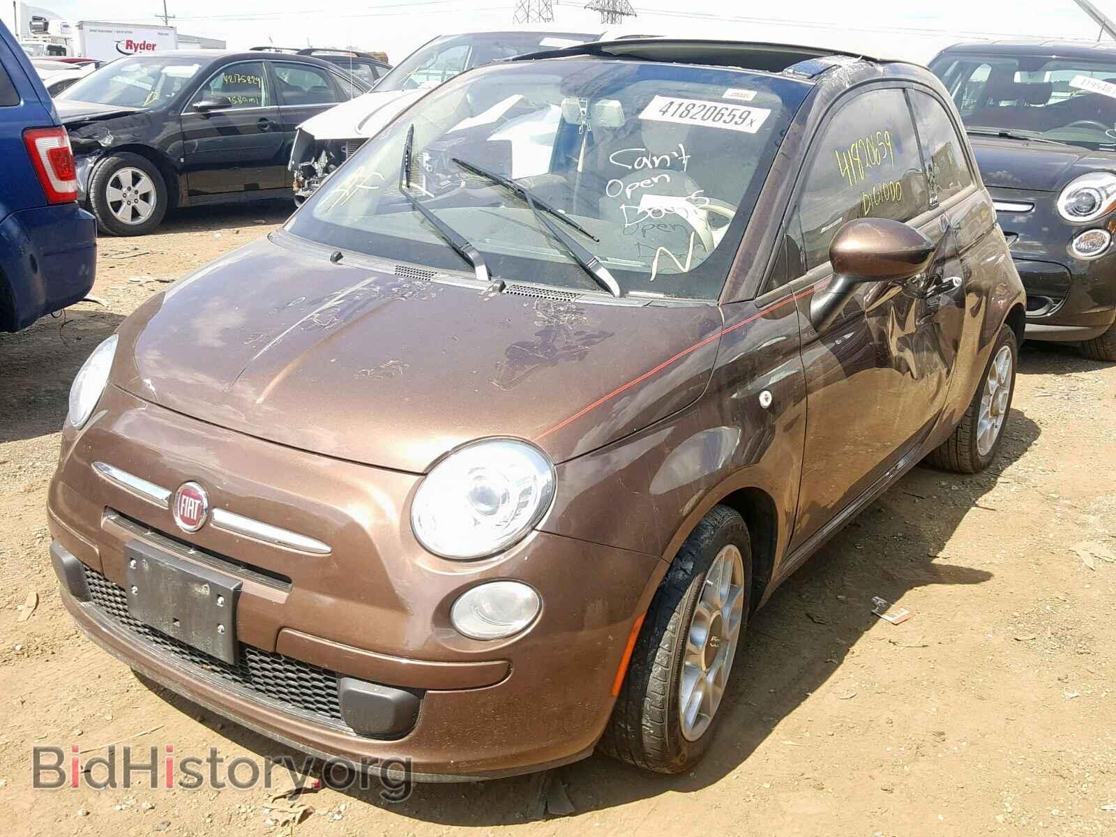 2012 FIAT 500 - VIN: 3C3CFFDR4CT365350 - Photo 2