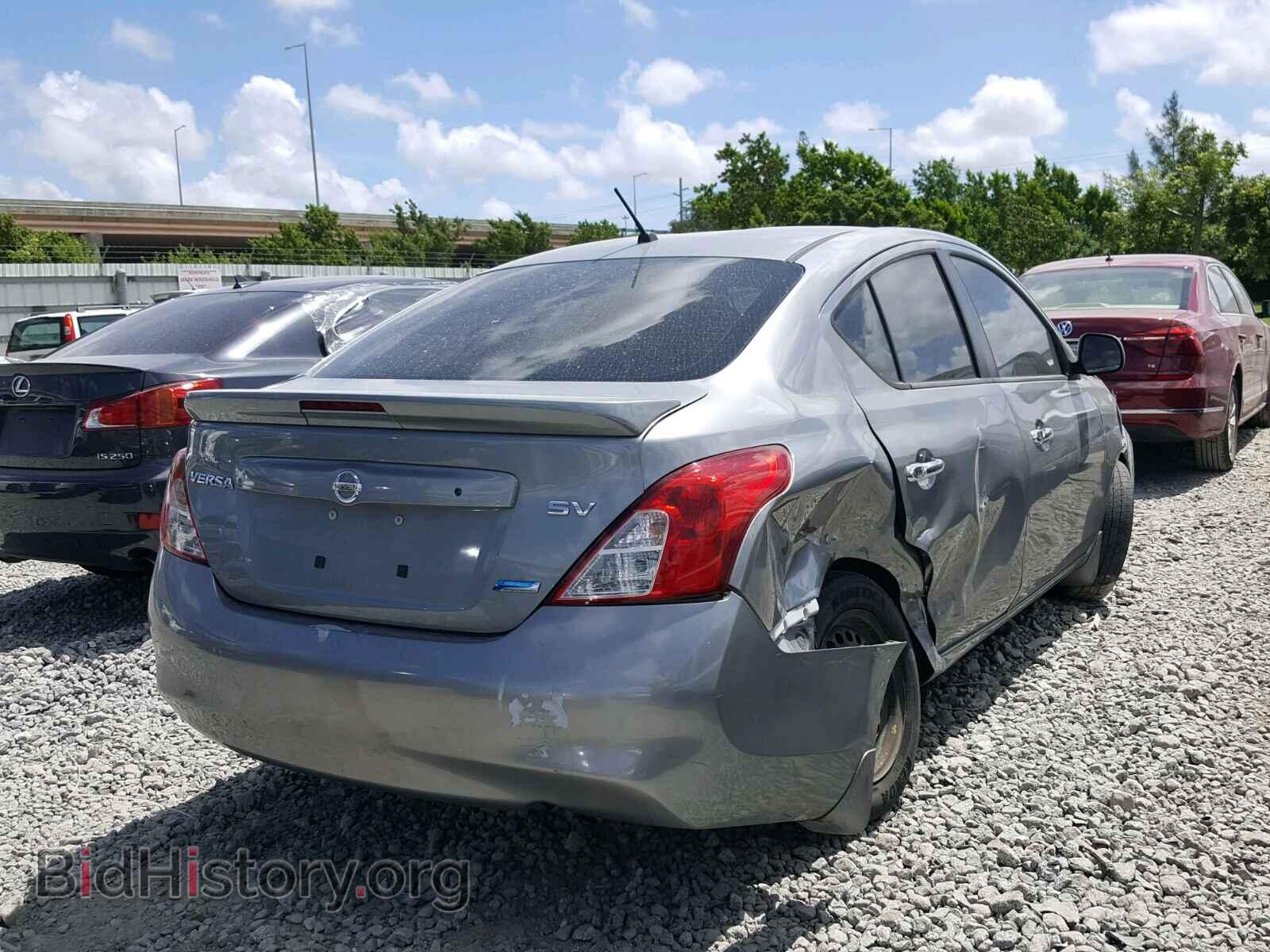 2013 NISSAN VERSA - VIN: 3N1CN7AP1DL862366 - Фото 4