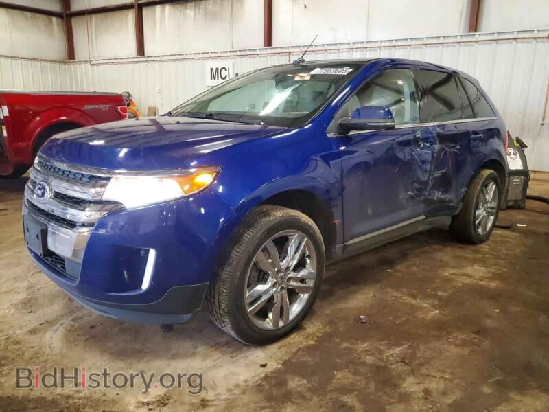 2013 Ford EDGE Limited (VIN 2FMDK4KC7DBB56255) — photo 1 of 15, Copart, damage: side