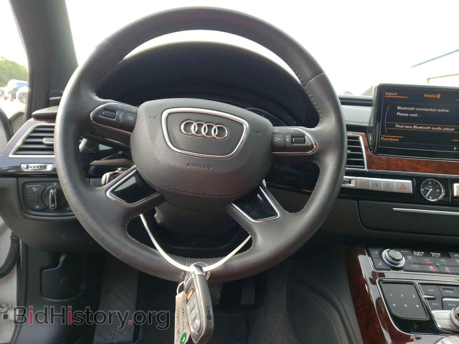 2014 AUDI A8 - VIN: WAURGAFD4EN004014 - Фото 9