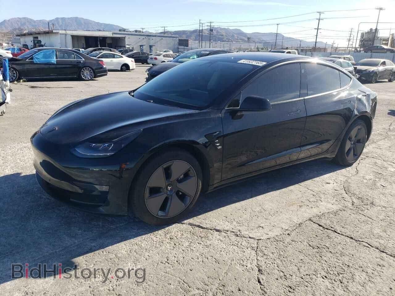 Photo 5YJ3E1EA2MF997399 - TESLA MODEL 3 2021