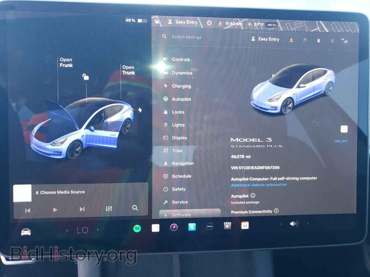 2021 TESLA MODEL 3 - VIN: 5YJ3E1EA2MF997399 - Photo 9