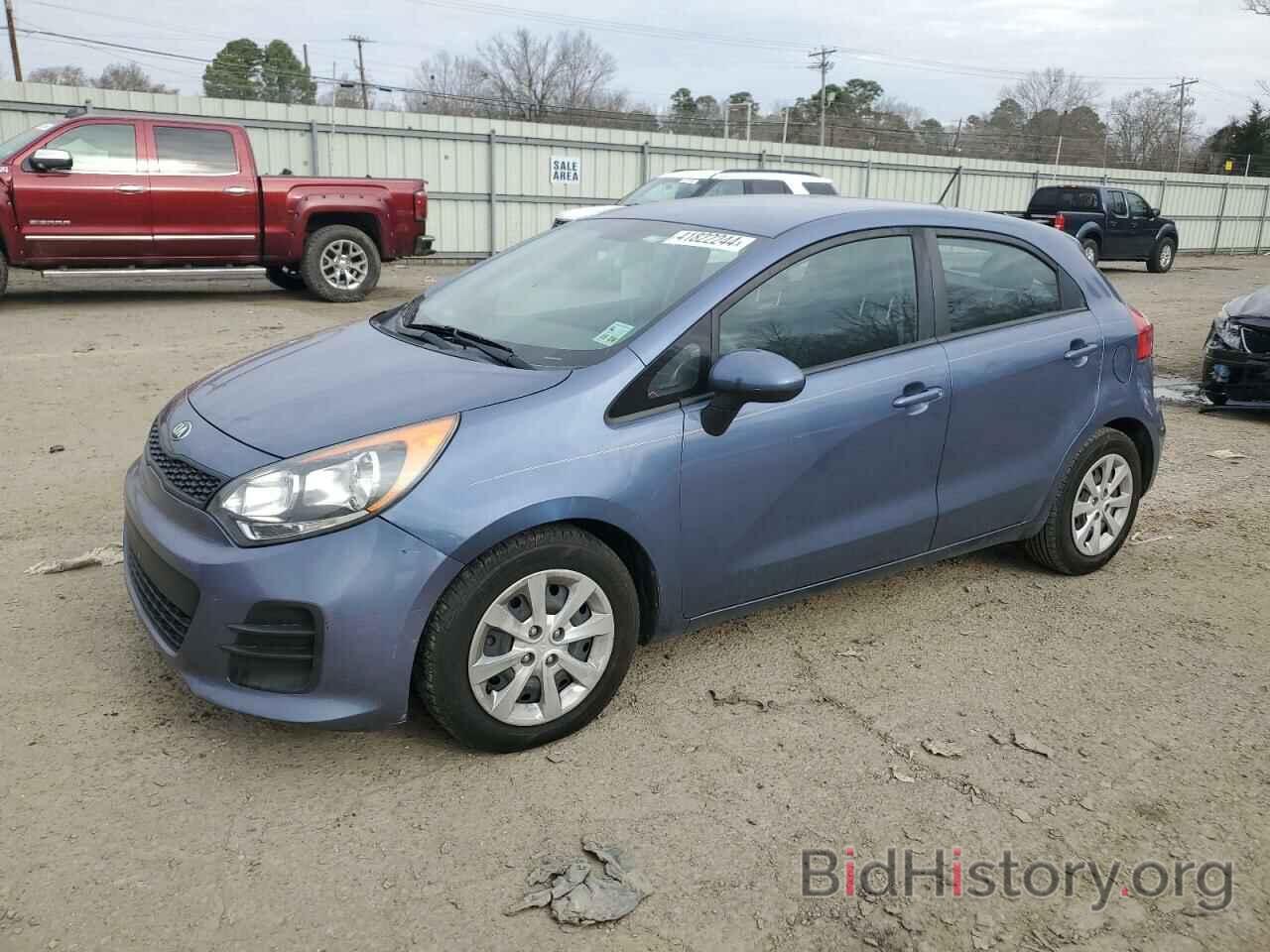 Photo KNADM5A38G6668192 - KIA RIO 2016