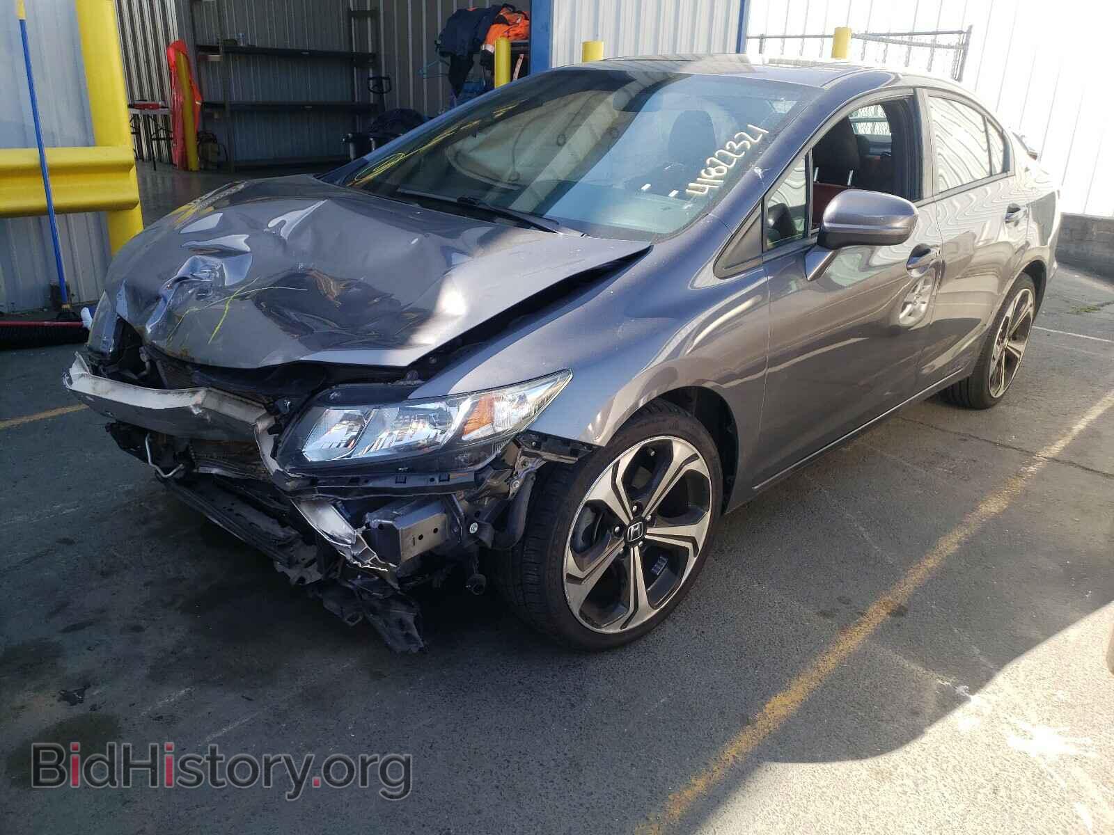 2015 HONDA CIVIC - VIN: 2HGFB6E55FH701277 - Фото 2