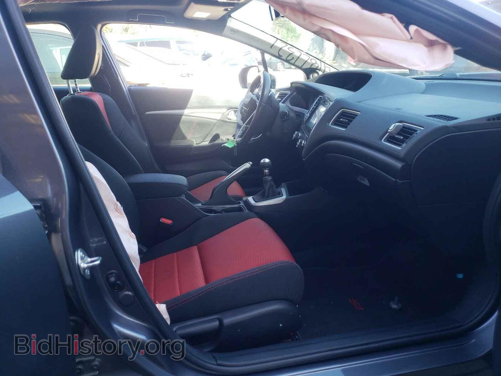 2015 HONDA CIVIC - VIN: 2HGFB6E55FH701277 - Фото 5
