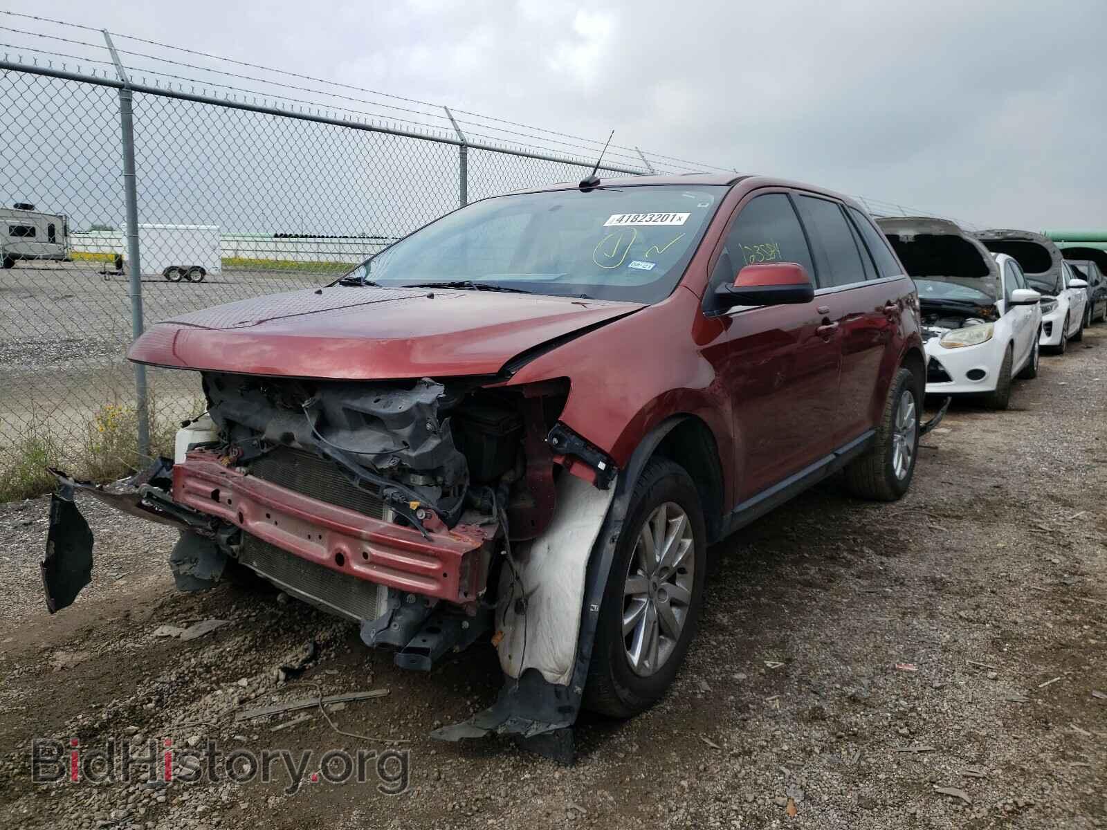 2014 FORD EDGE - VIN: 2FMDK3KC2EBA39159 - Фото 2