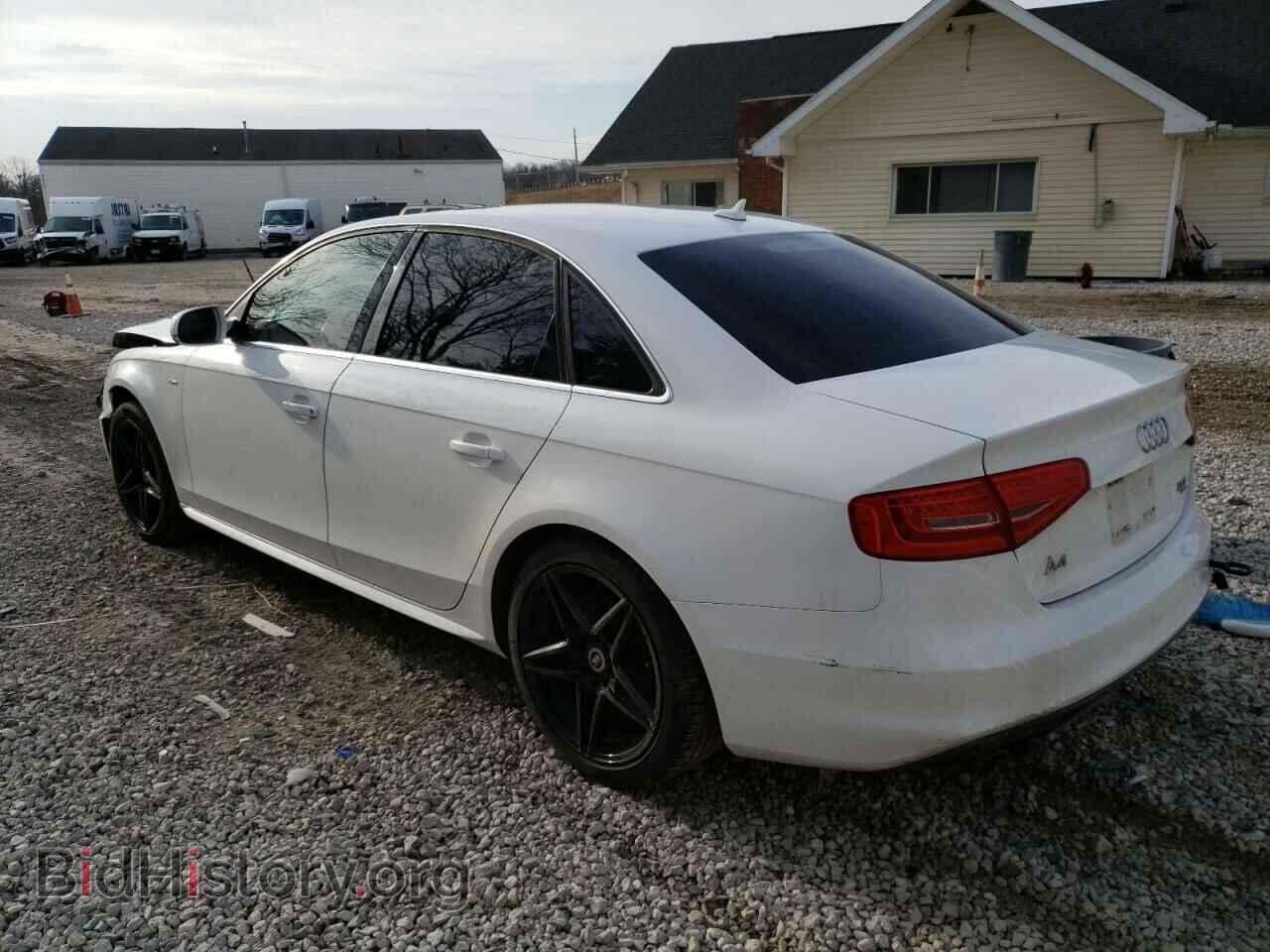 2014 AUDI A4 - VIN: WAUBFAFL0EA076332 - Photo 2