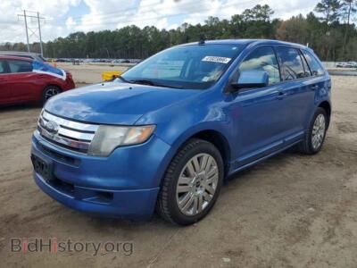 2010 Ford EDGE, blue — VIN 2FMDK3AC9ABA55273, Copart