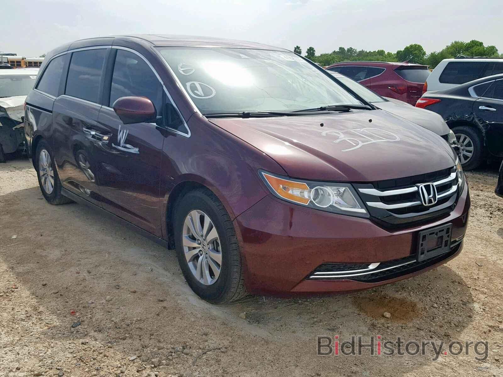 Фотография 5FNRL5H69GB117186 - HONDA ODYSSEY EX 2016