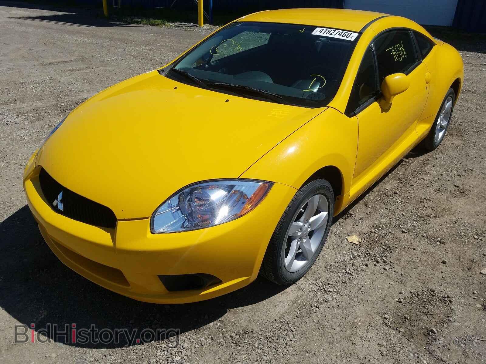 2009 MITSUBISHI ECLIPSE - VIN: 4A3AK24F29E602162 - Фото 2