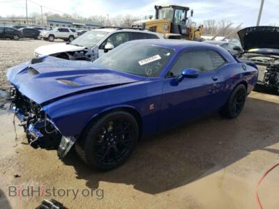2019 Dodge CHALLENGER R/T Scat Pack, blue — VIN 2C3CDZFJ4KH521540, Copart