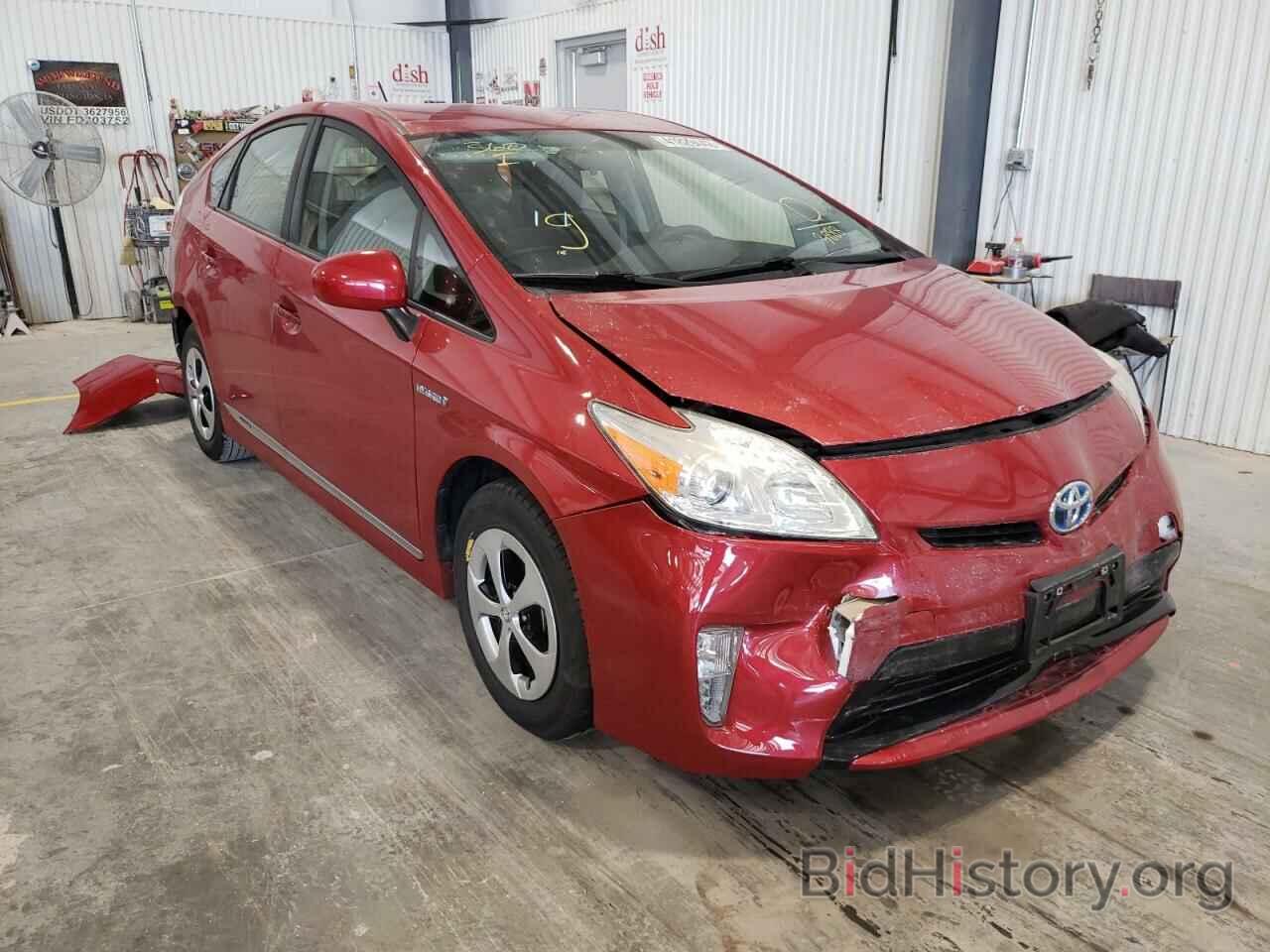 Photo JTDKN3DU2E1763888 - TOYOTA PRIUS 2014