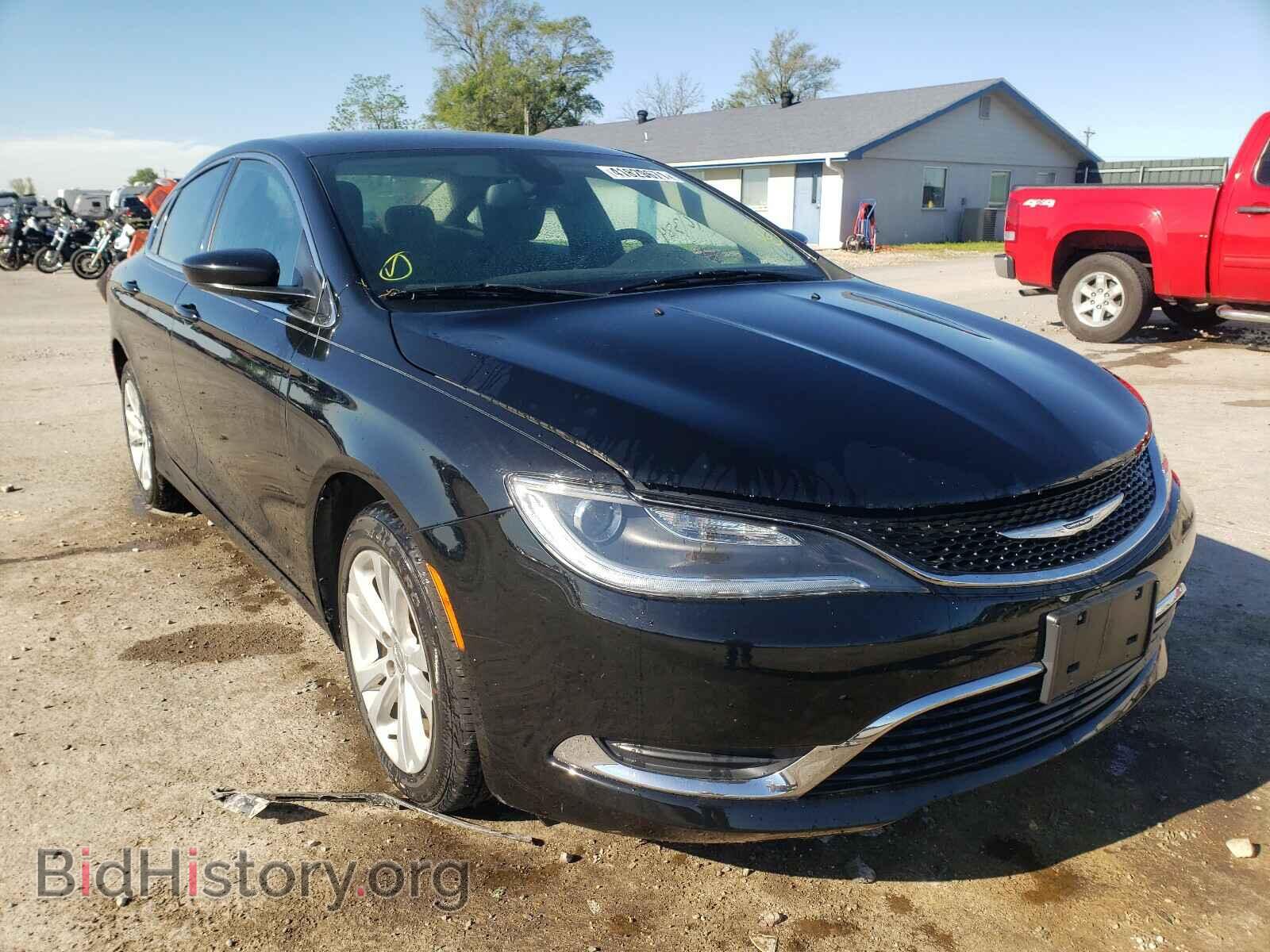 Фотография 1C3CCCAB7FN557543 - CHRYSLER 200 2015