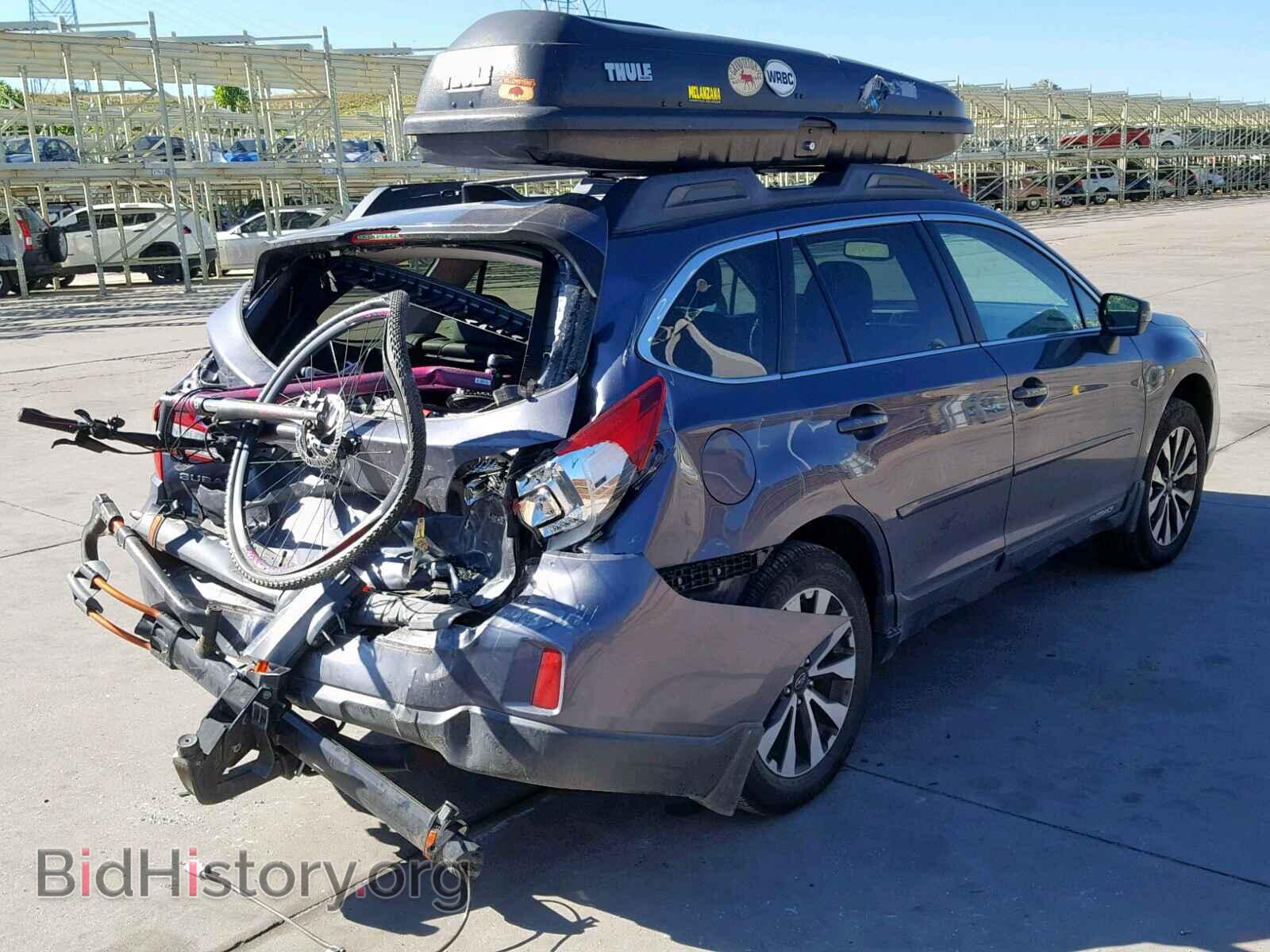 2016 SUBARU OUTBACK 2. - VIN: 4S4BSBNC8G3250334 - Photo 4